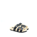 HERMES CHYPRE SANDALS BLACK