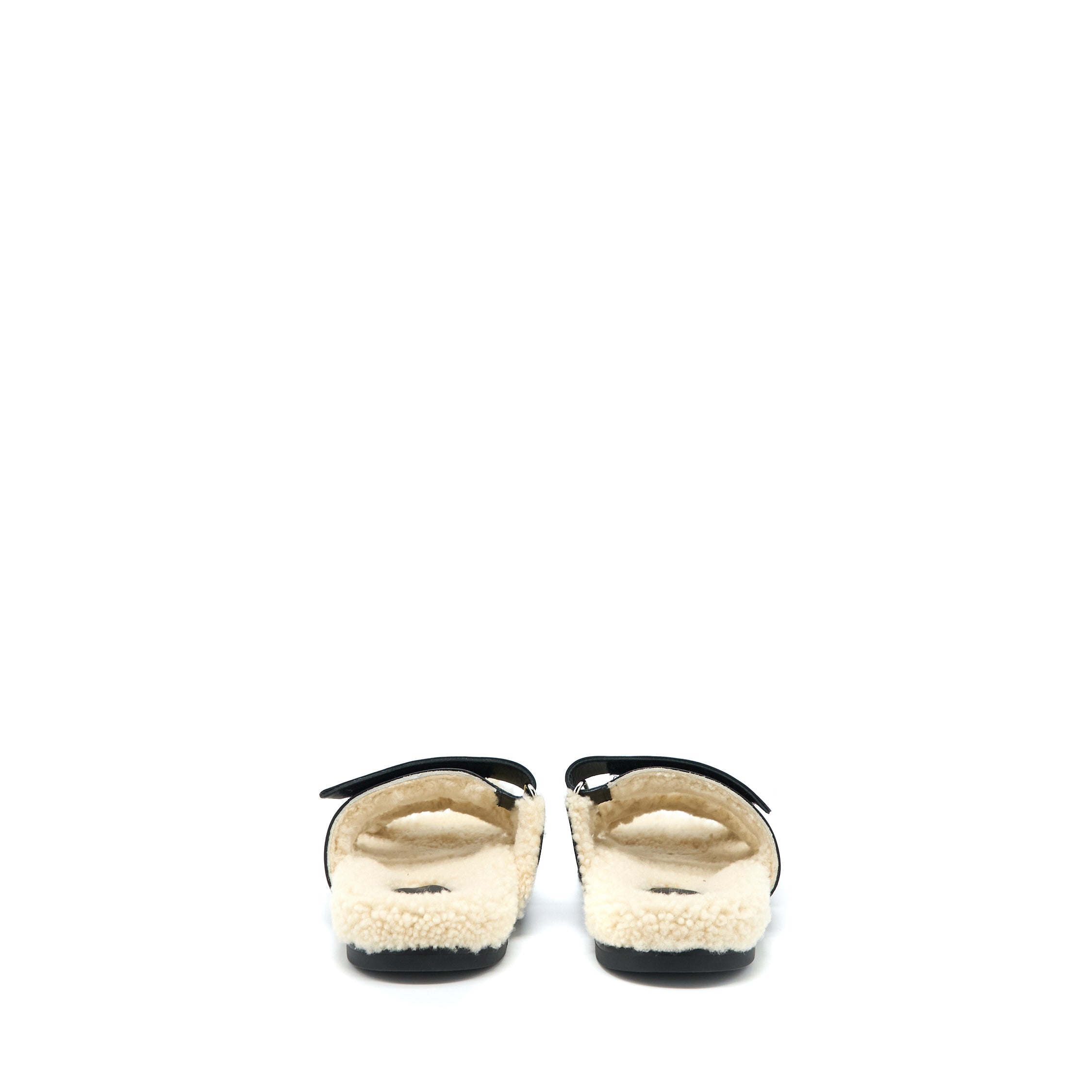 HERMES CHYPRE SANDALS BLACK