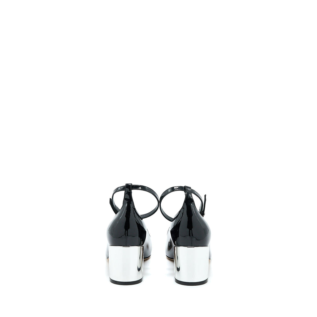 CHRISTIAN DIOR BALLET PUMP PATENT CALFSKIN BLACK SHW