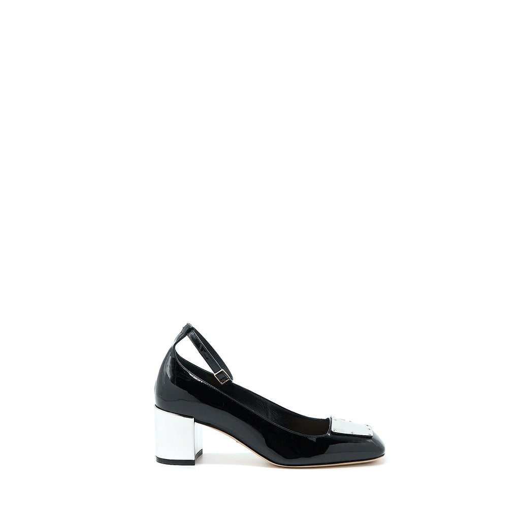 CHRISTIAN DIOR BALLET PUMP PATENT CALFSKIN BLACK SHW