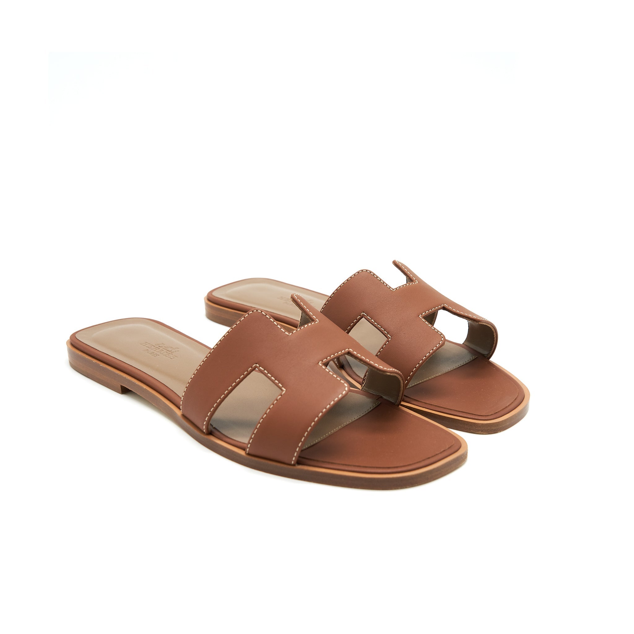 HERMES ORAN SANDLE GOLD