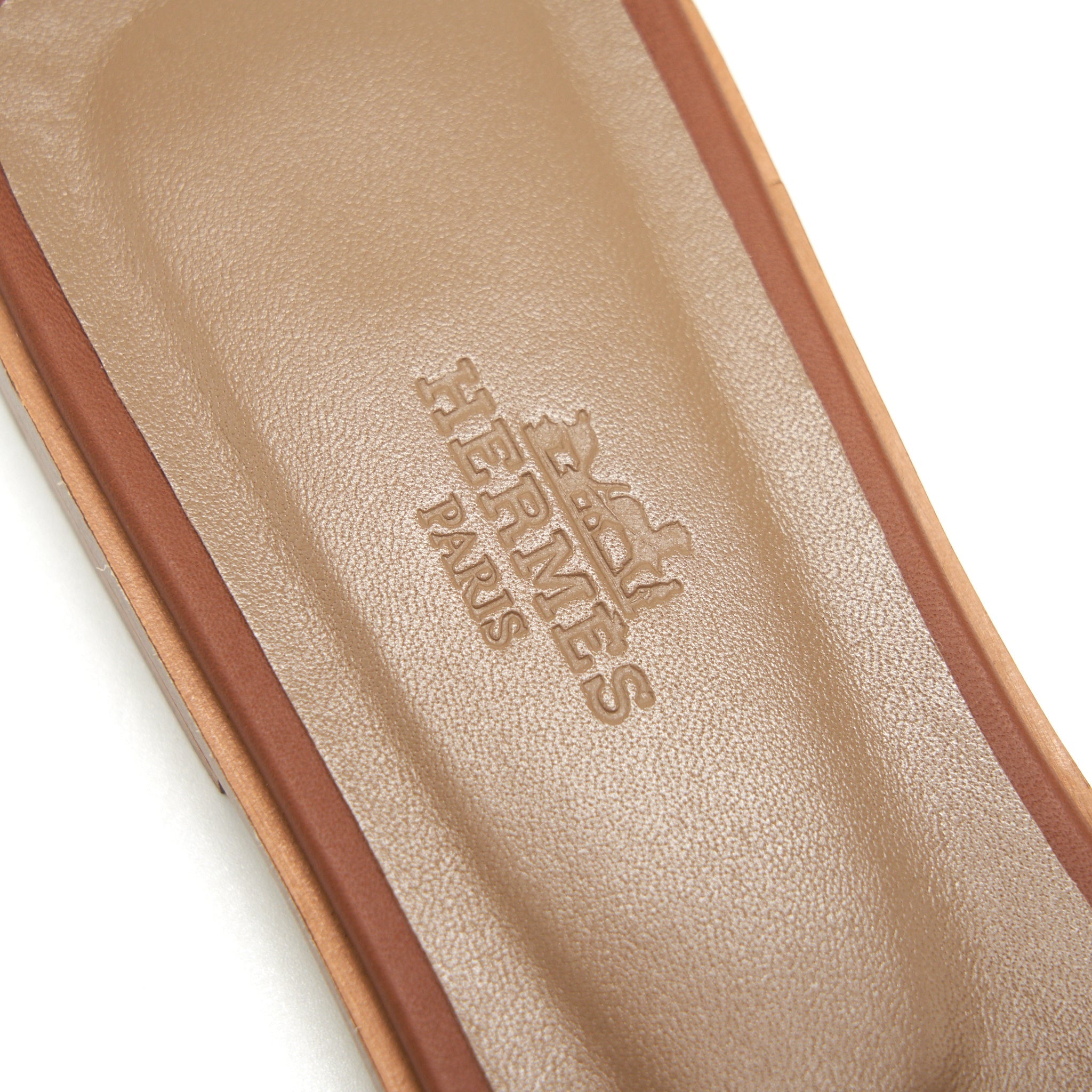 HERMES ORAN SANDLE GOLD