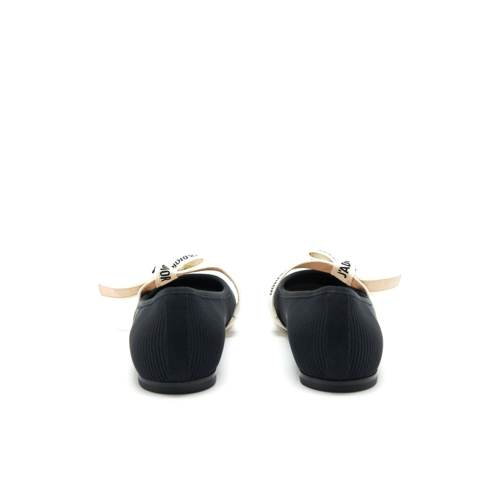 DIOR MISS J'ADIOR BALLET FLAT BLACK