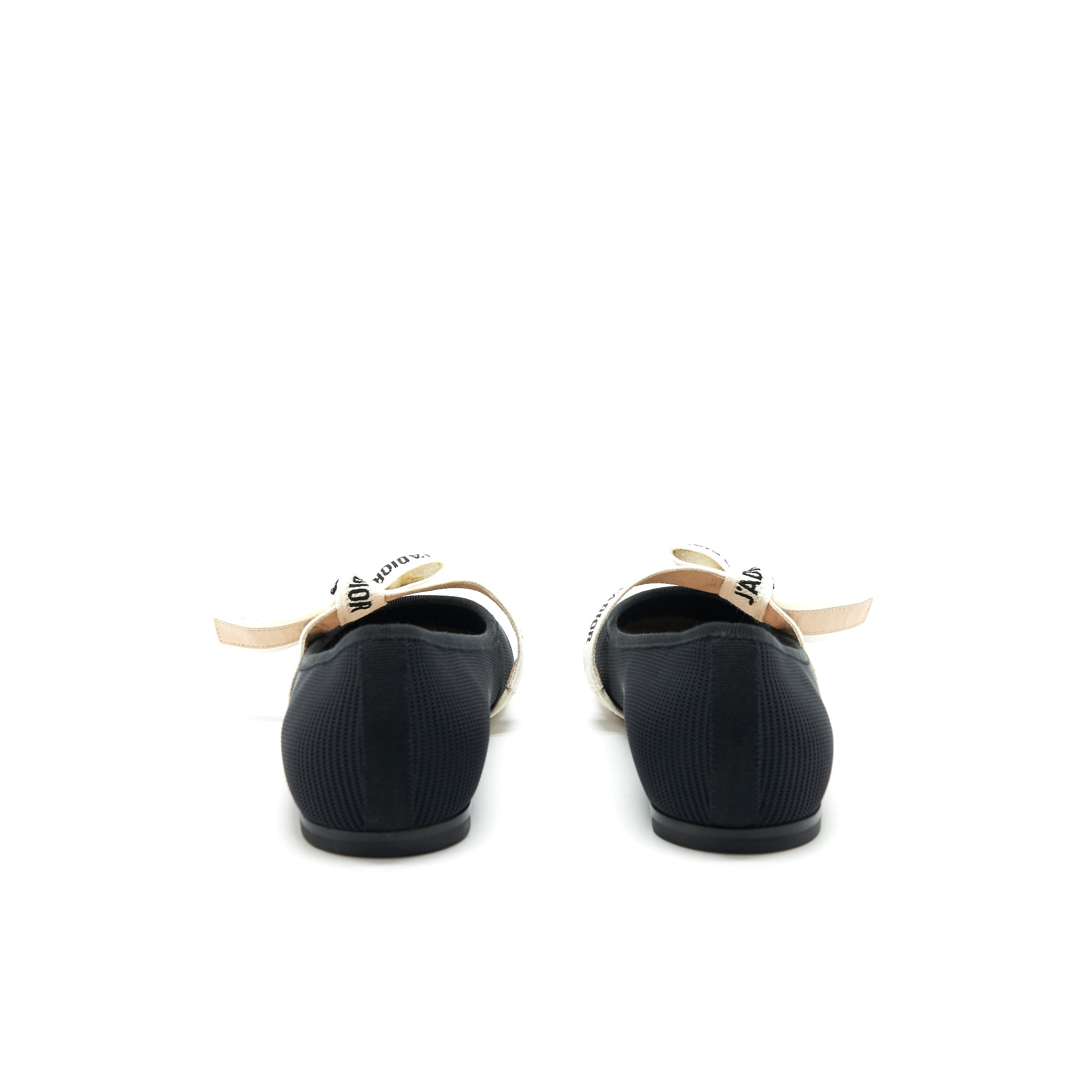 DIOR MISS J'ADIOR BALLET FLAT BLACK