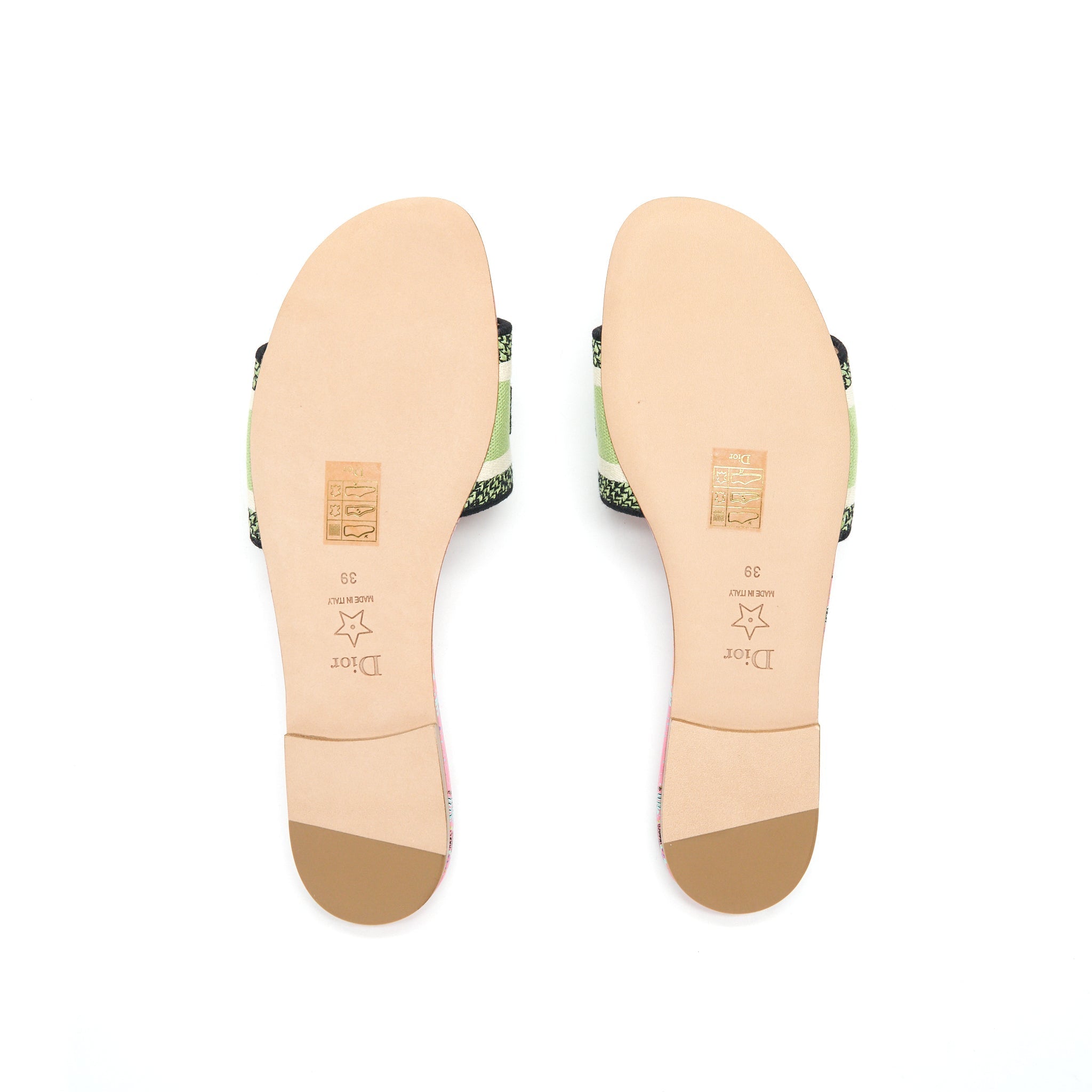 DIOR DWAY SLIDE MULTICOLOUR