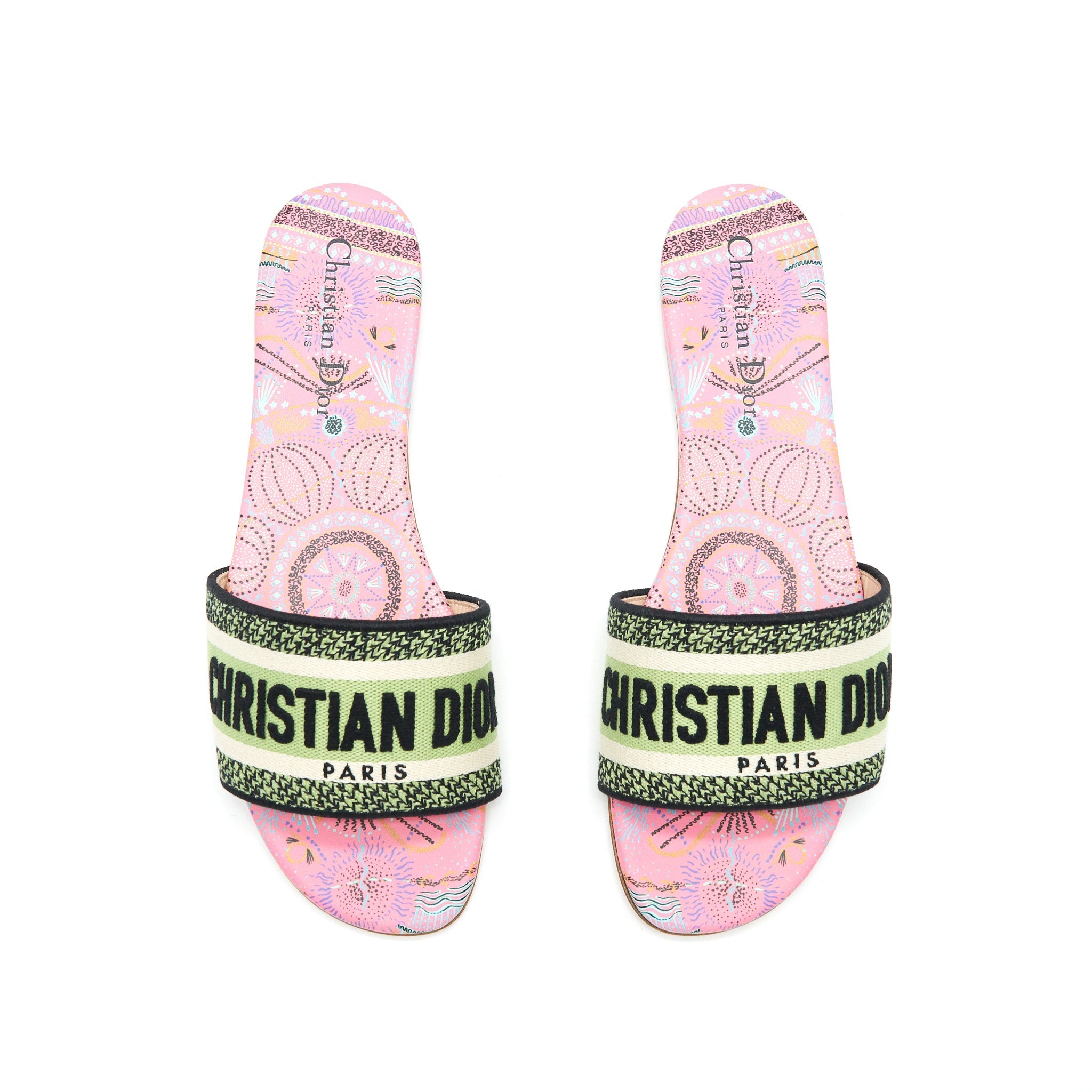 DIOR DWAY SLIDE MULTICOLOUR