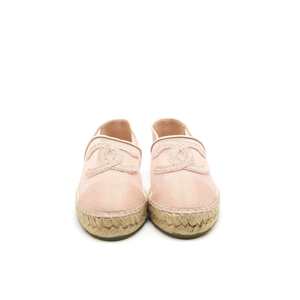 CHANEL ESPADRILLES LIGHT PINK