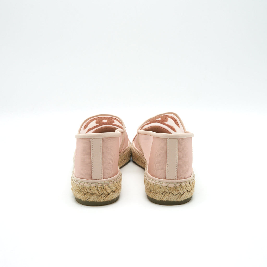 CHANEL ESPADRILLES LIGHT PINK