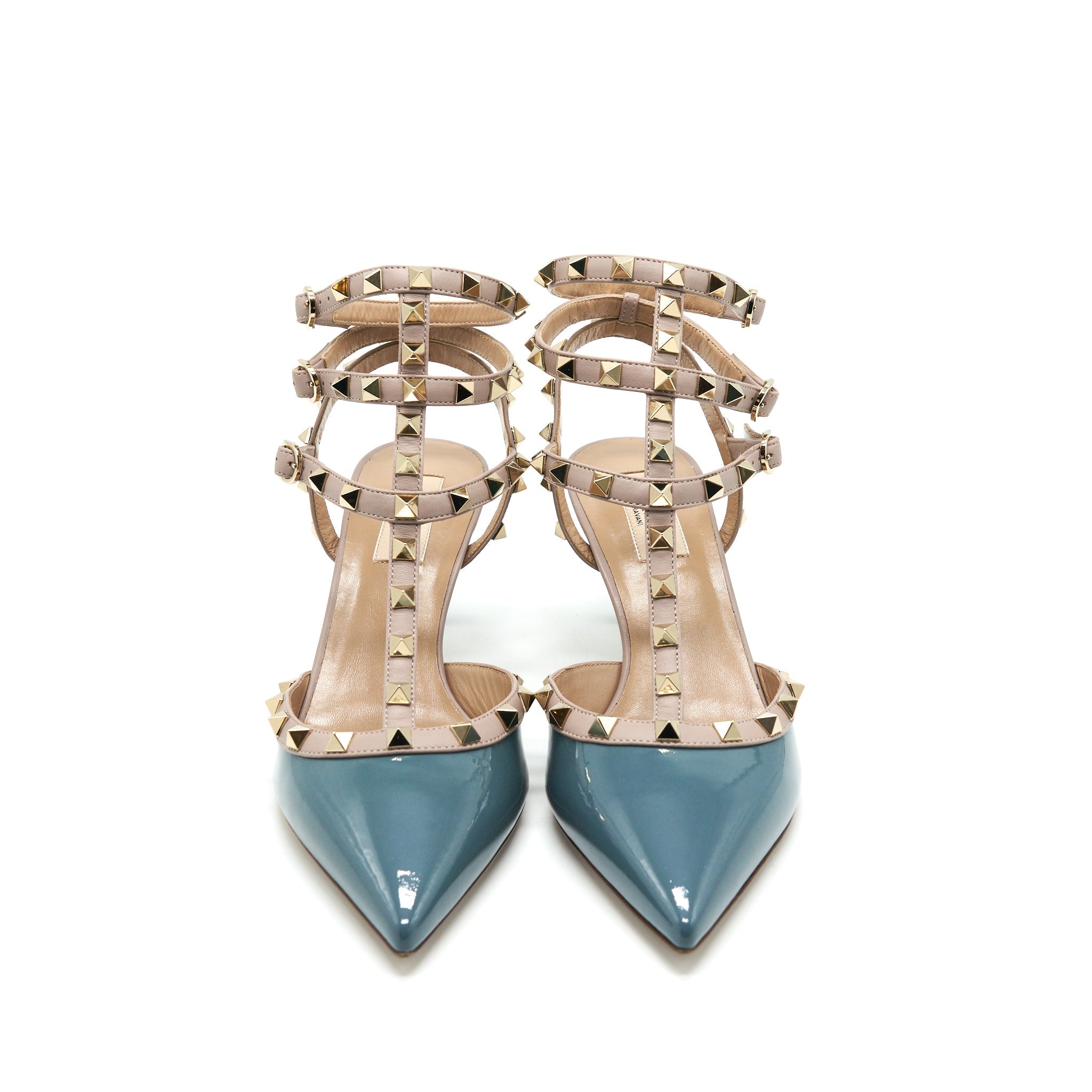 VALENTINO GARAVANI ROCKSTUD CAGED PUMP 65MM