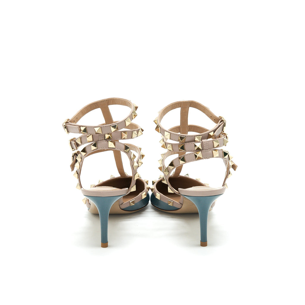 VALENTINO GARAVANI ROCKSTUD CAGED PUMP 65MM