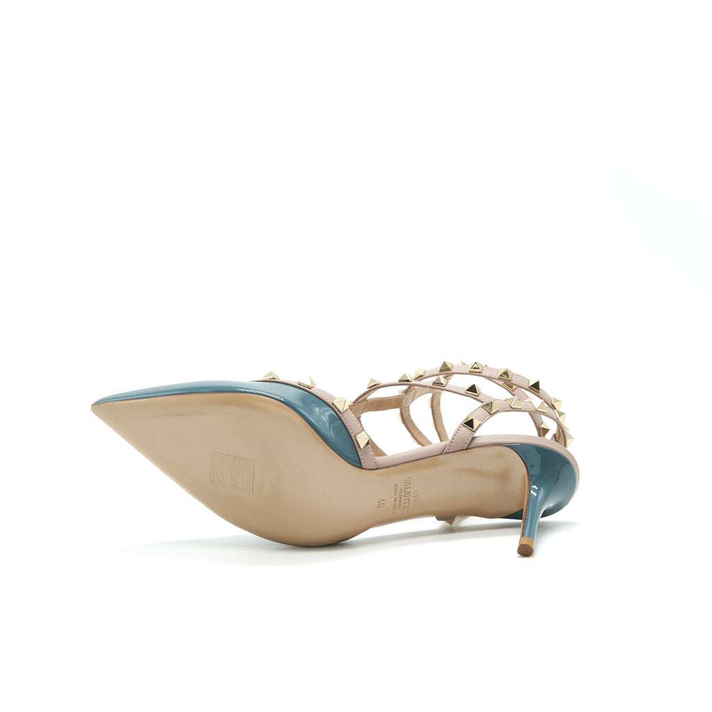 VALENTINO GARAVANI ROCKSTUD CAGED PUMP 65MM