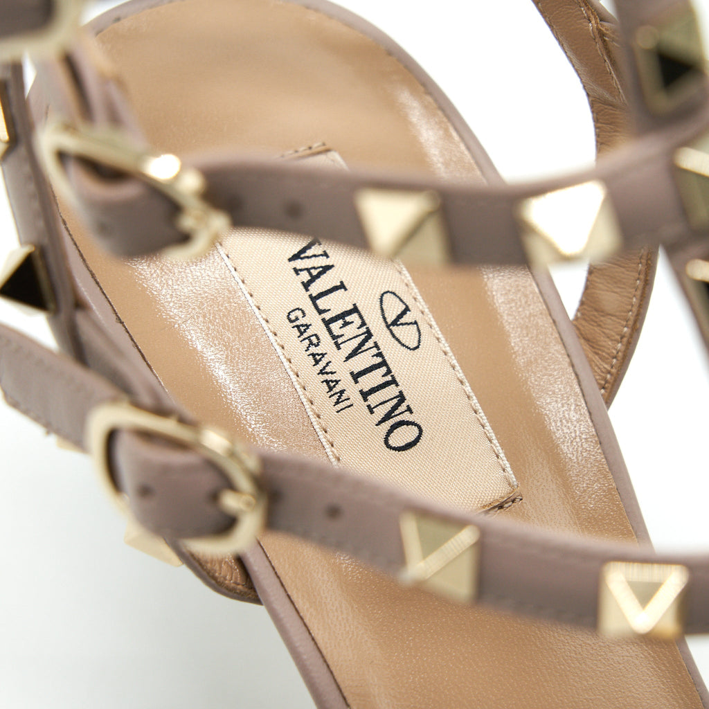 VALENTINO GARAVANI ROCKSTUD CAGED PUMP 65MM