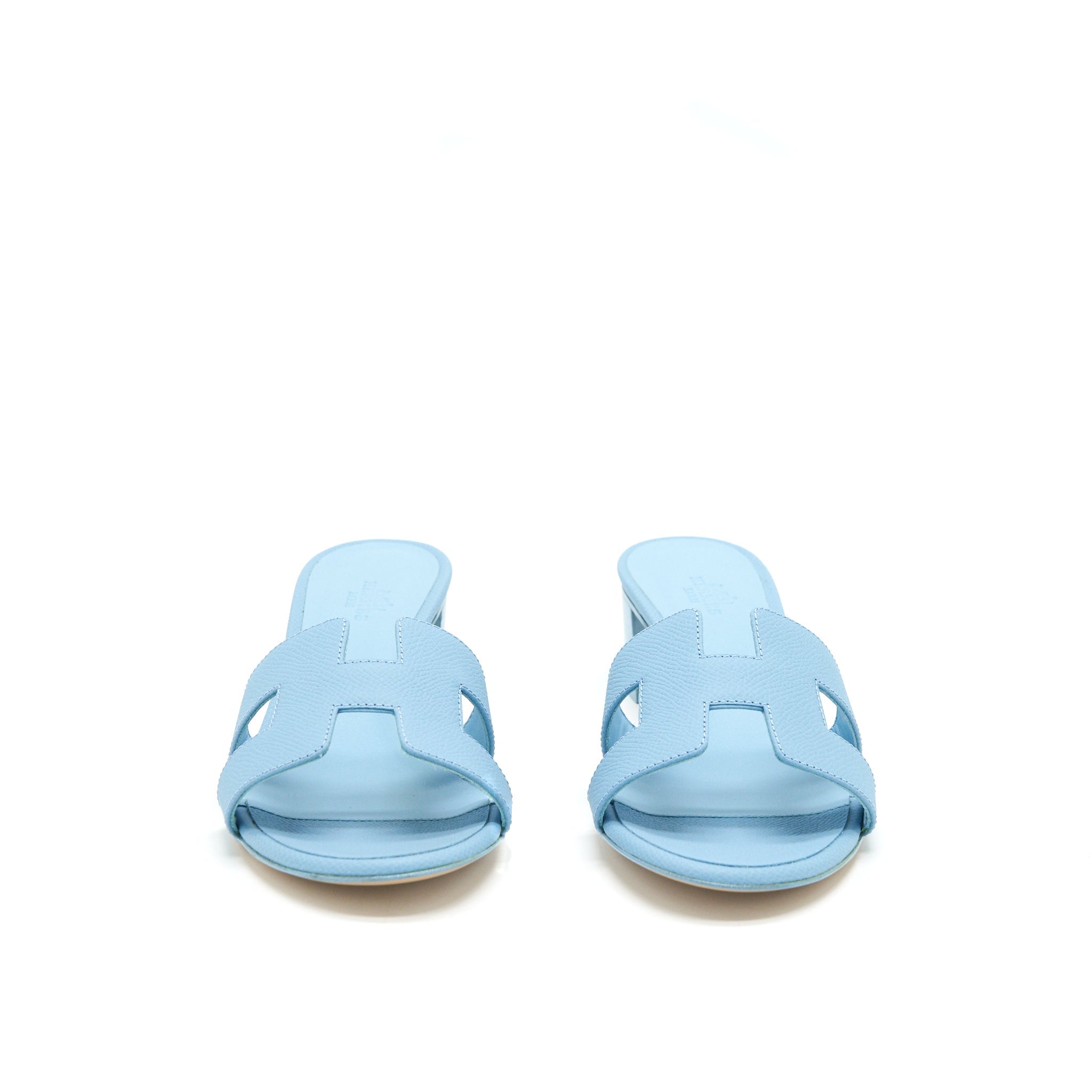 HERMES OASIS SANDLE BLUE