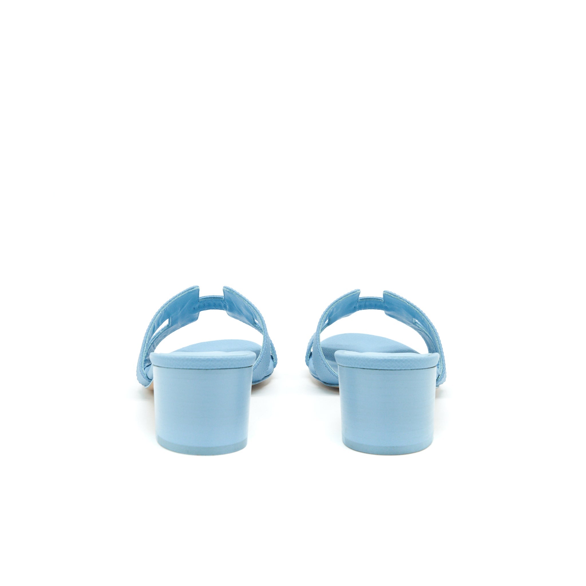 HERMES OASIS SANDLE BLUE