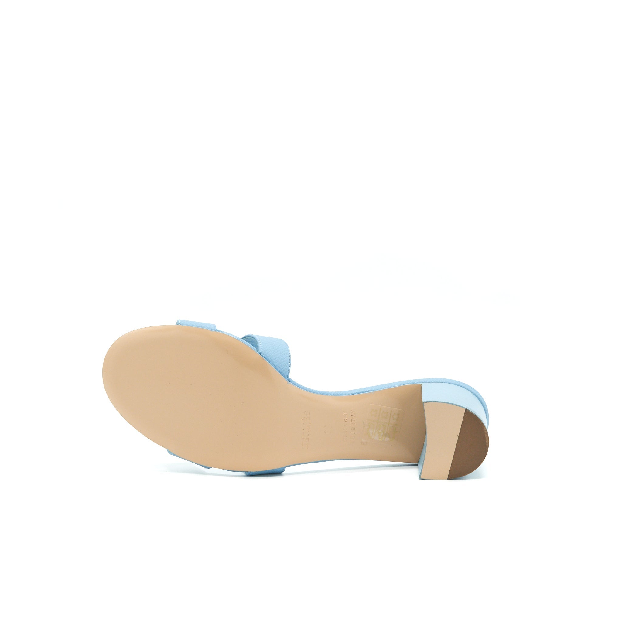 HERMES OASIS SANDLE BLUE