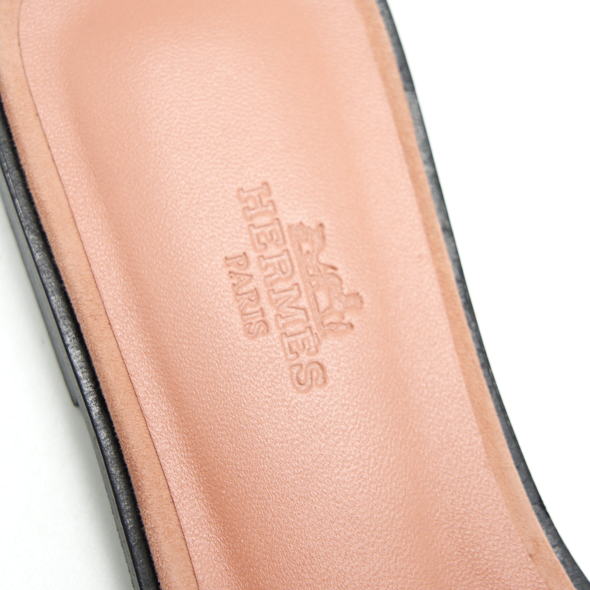 HERMES ORAN SANDAL ROSE AUBE/ NUDE