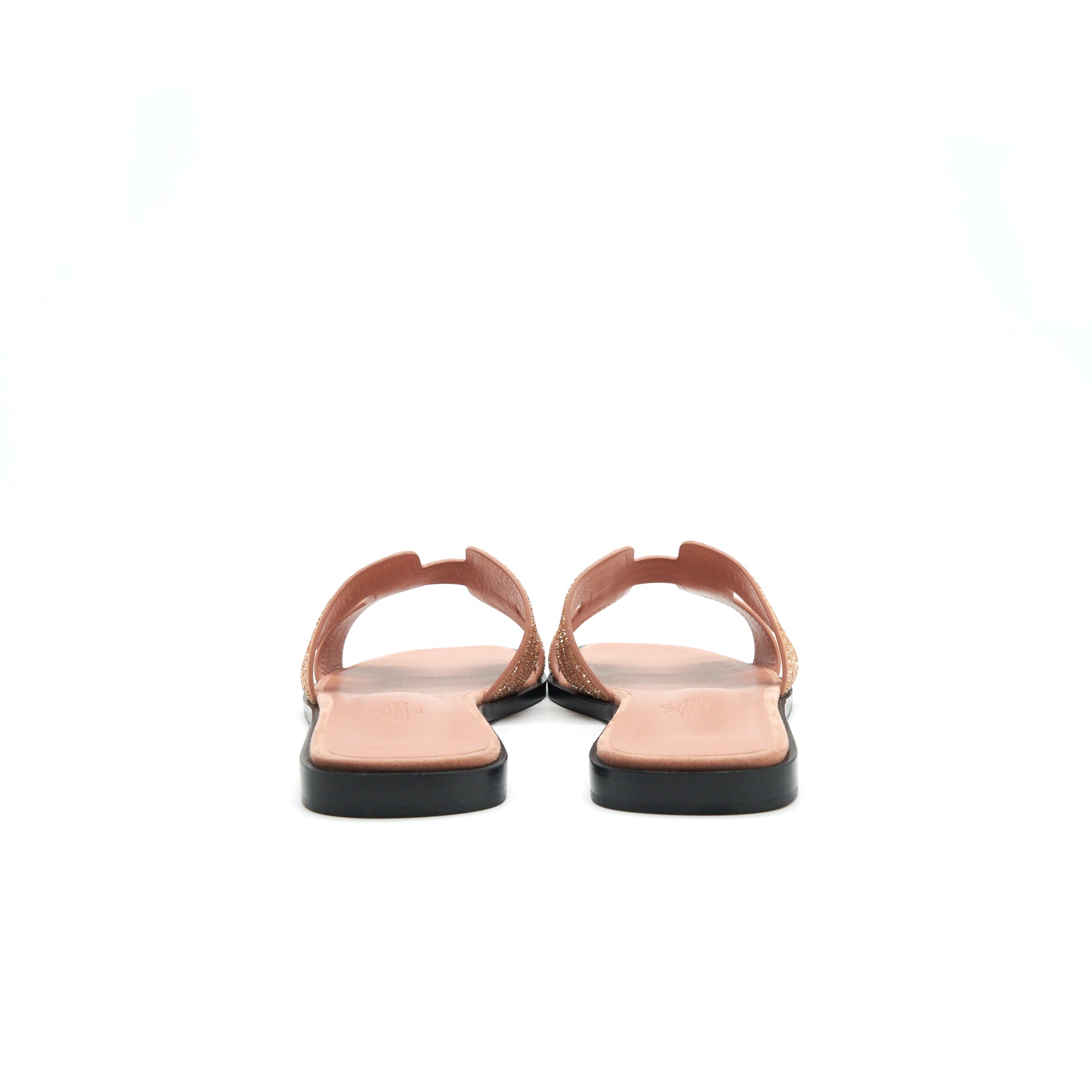 HERMES ORAN SANDAL ROSE AUBE/ NUDE