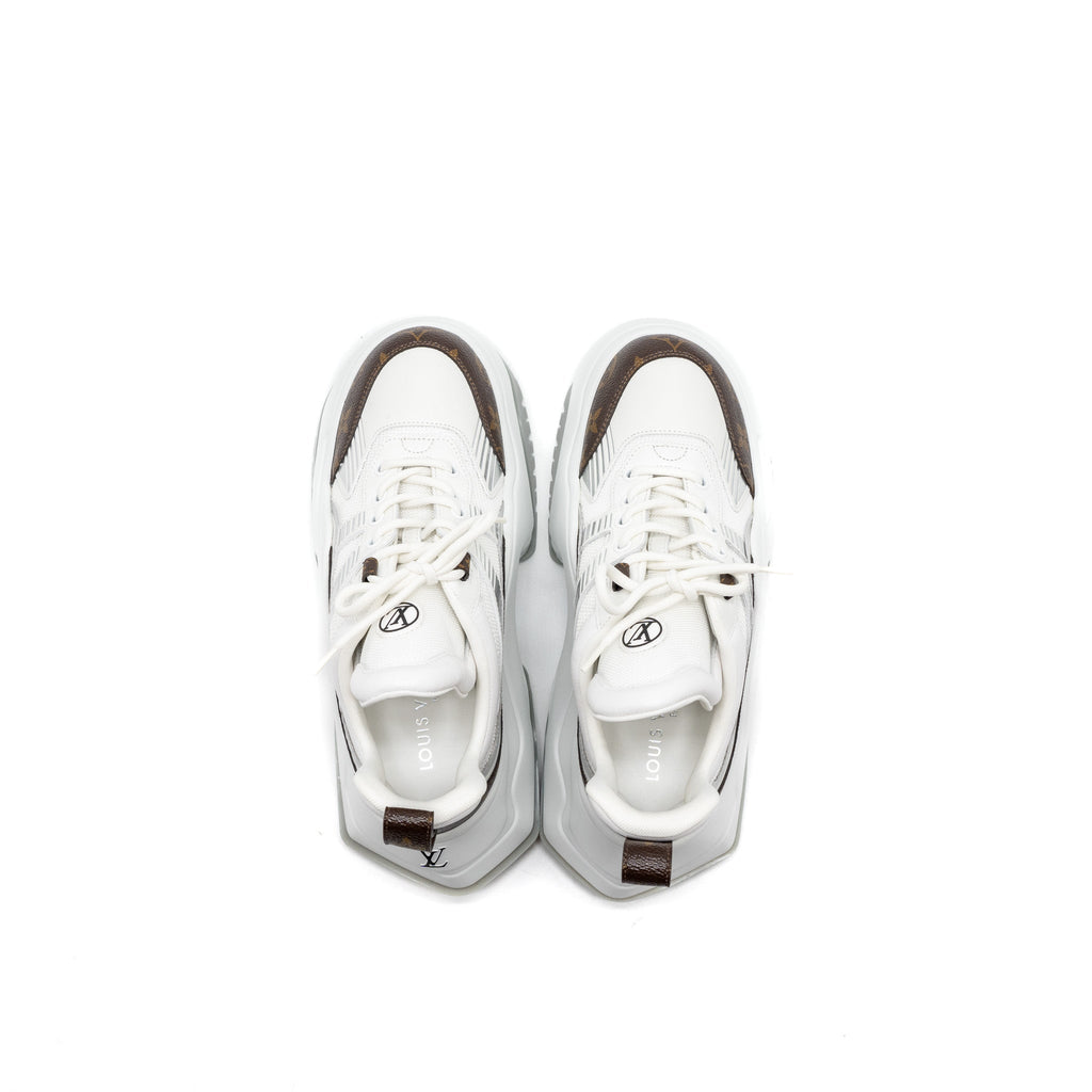LOUIS VUITTON ARCHLIGHT . TRAINERS MONOGRAM WHITE