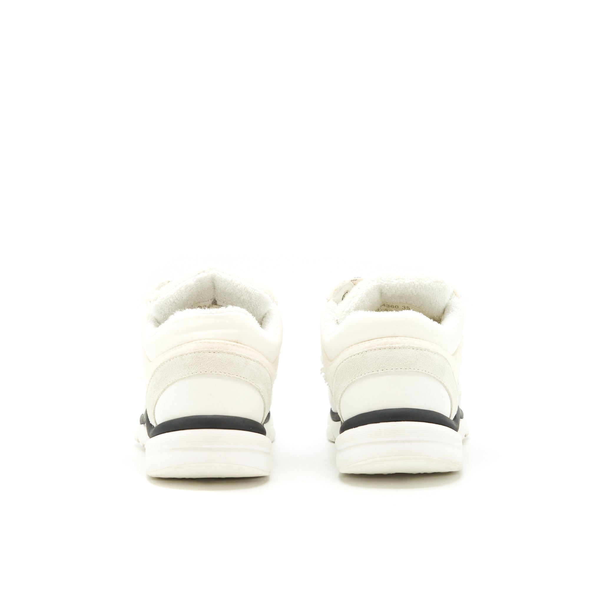 CHANEL SNEAKERS WHITE ( RUN SMALL）