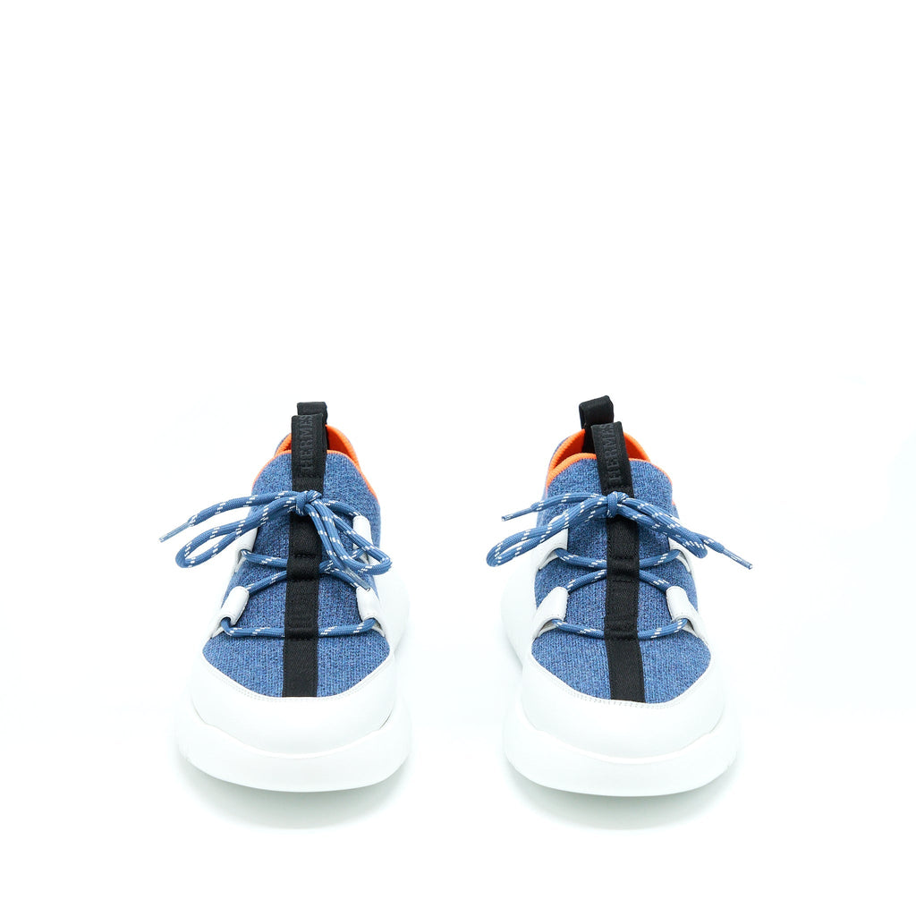 HERMES FEMME ADDICT SNEAKER MULTICO GRIS ARGENETE