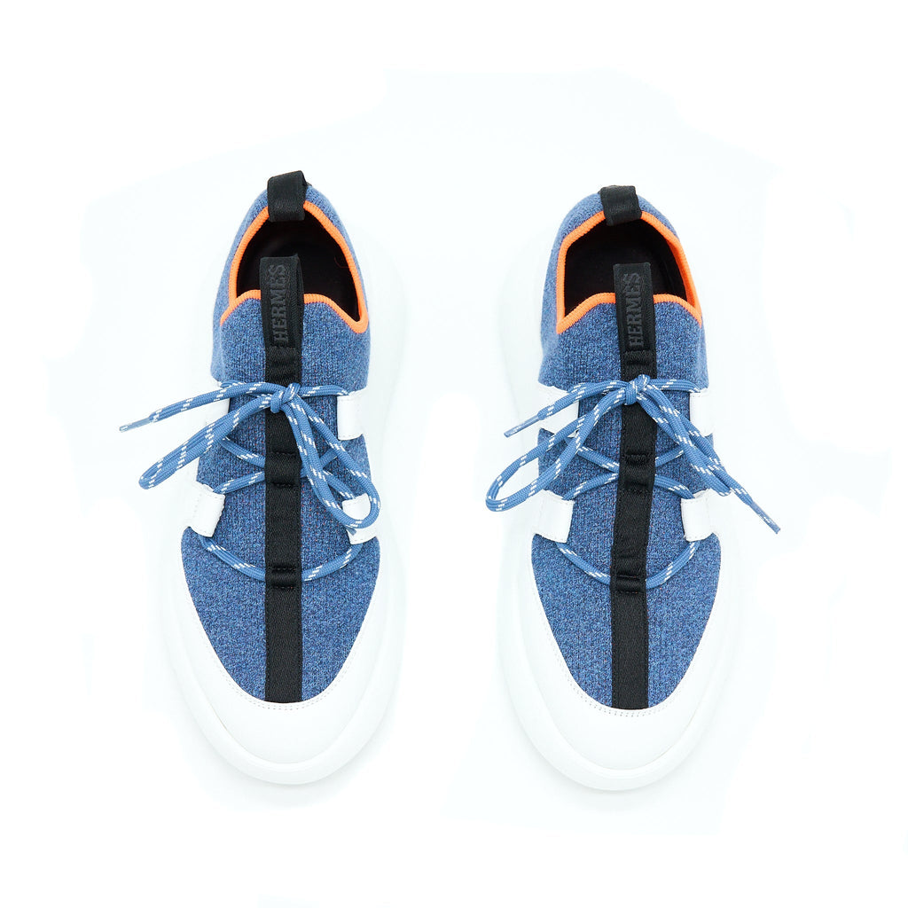 HERMES FEMME ADDICT SNEAKER MULTICO GRIS ARGENETE