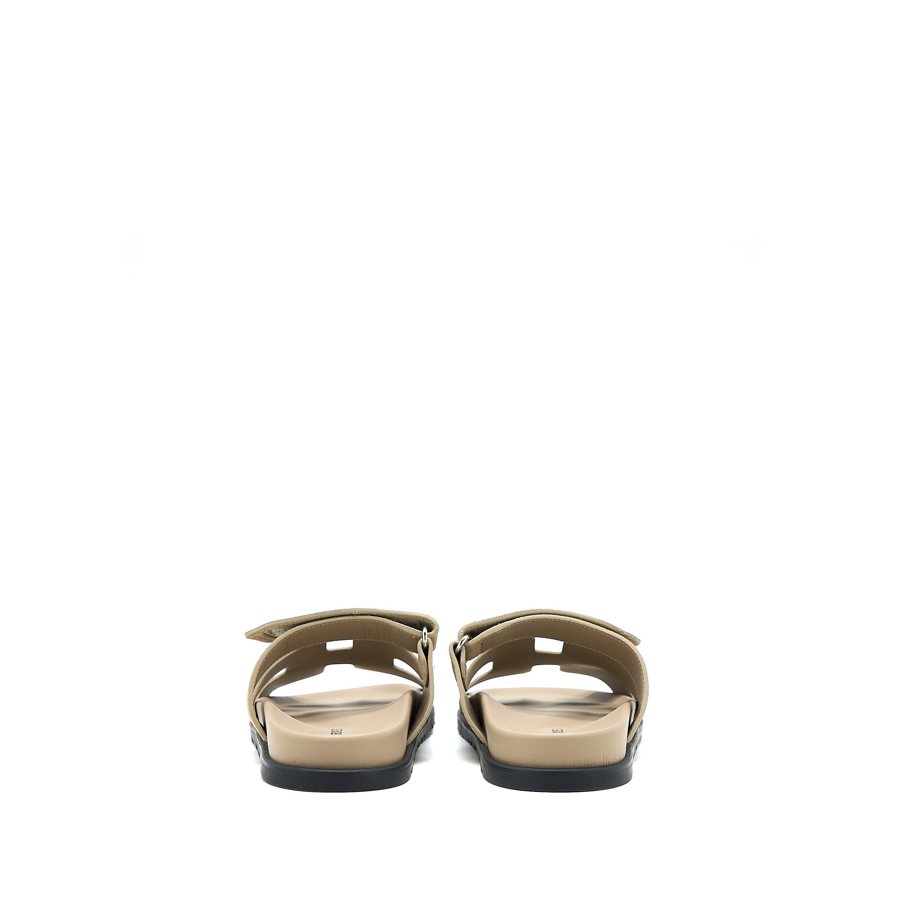 HERMES SANDAL CHYPRE BEIGE SABLE