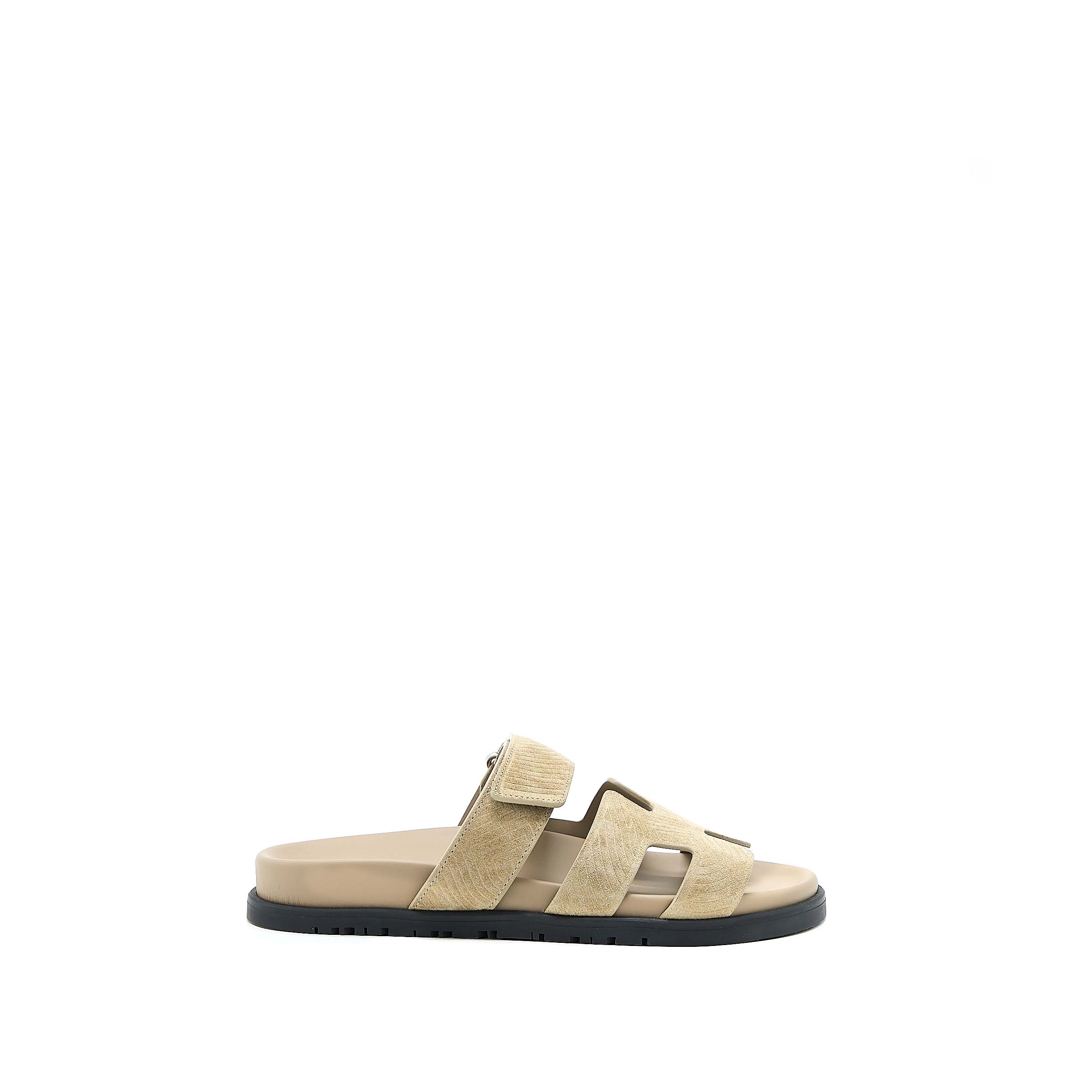 HERMES SANDAL CHYPRE BEIGE SABLE
