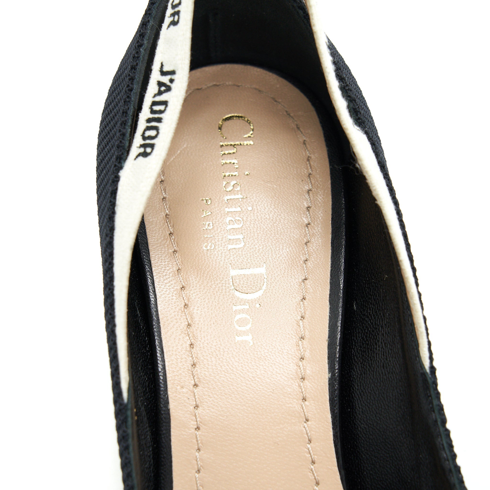 DIOR J'ADIOR PUMO SHOES BLACK