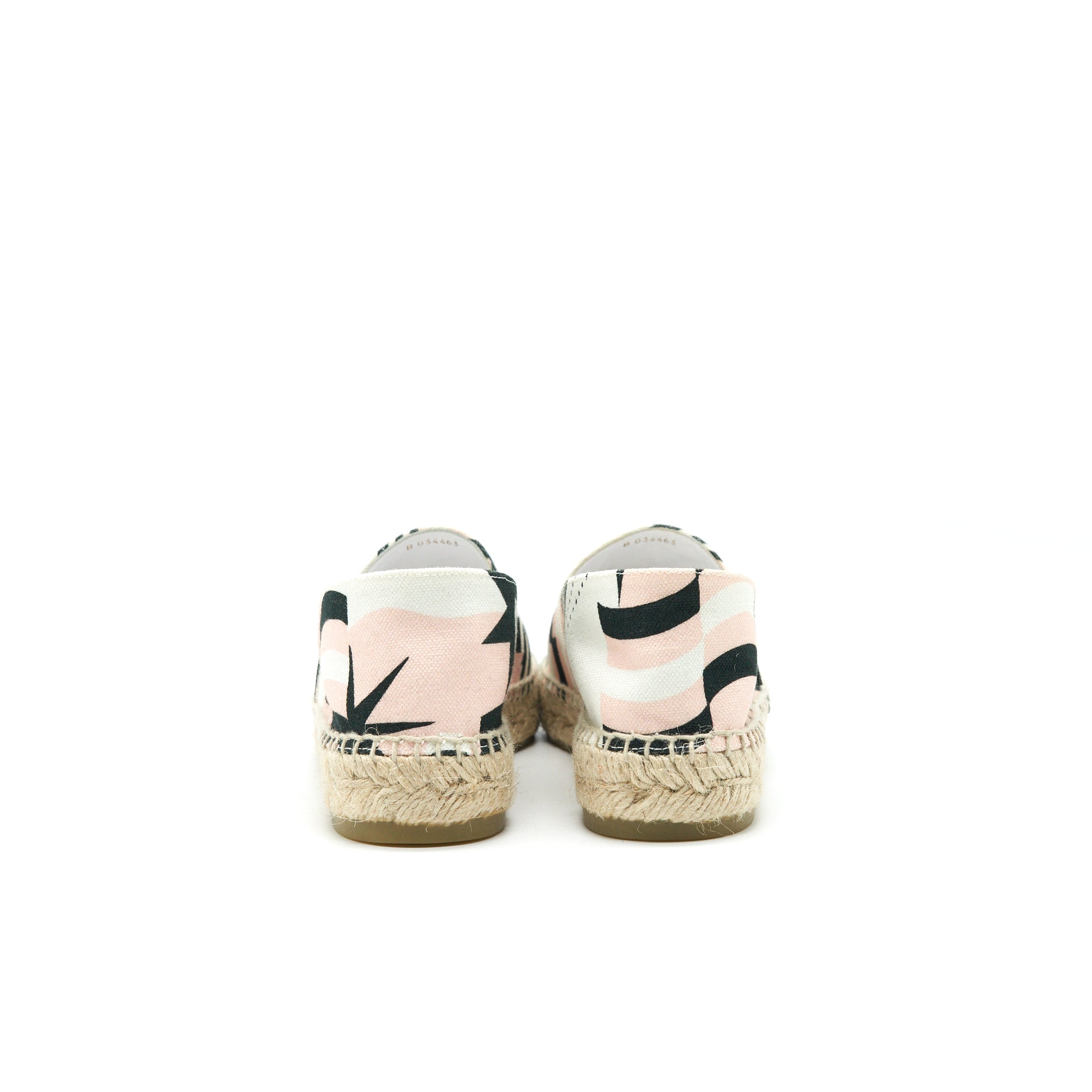 CHANEL ESPADRILLES PINK / BLACK