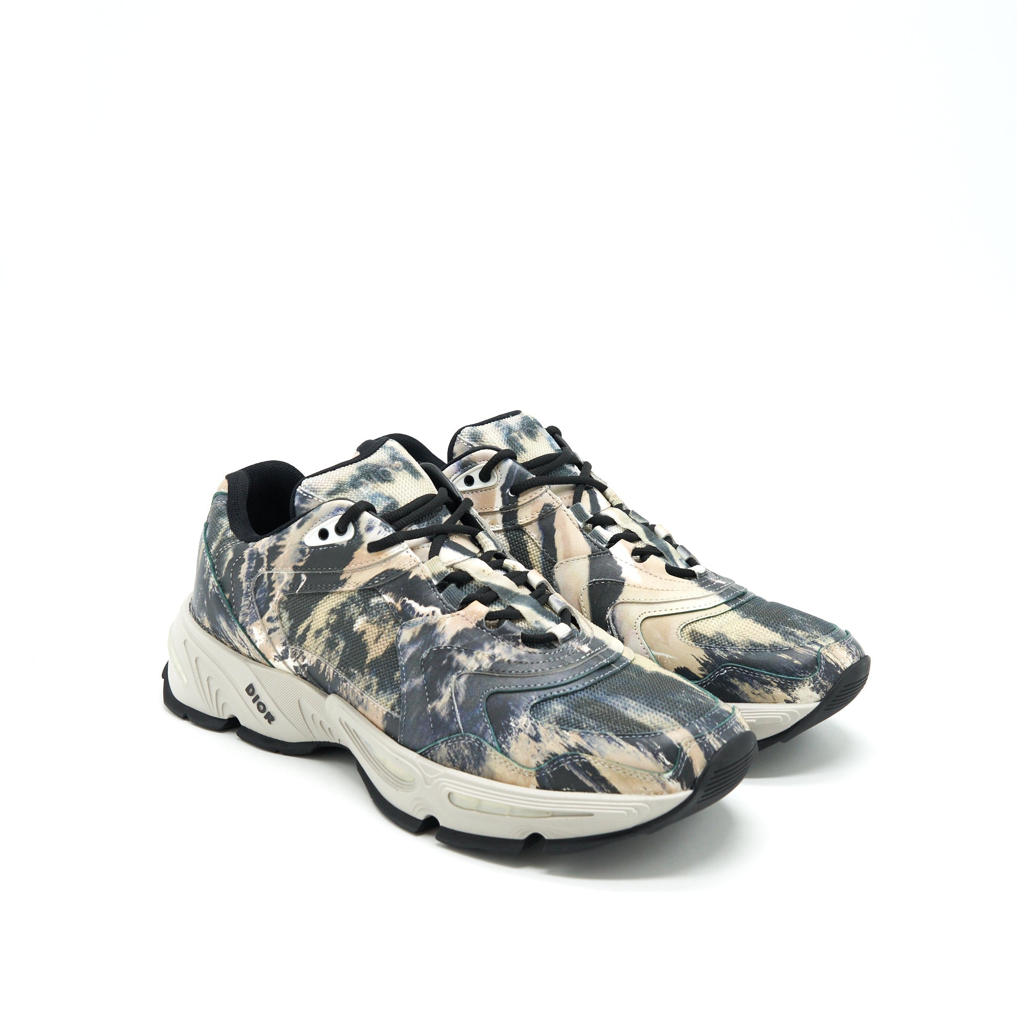 DIOR MEN'S SNEAKERS GREY MULTICOLOUR LIMITED