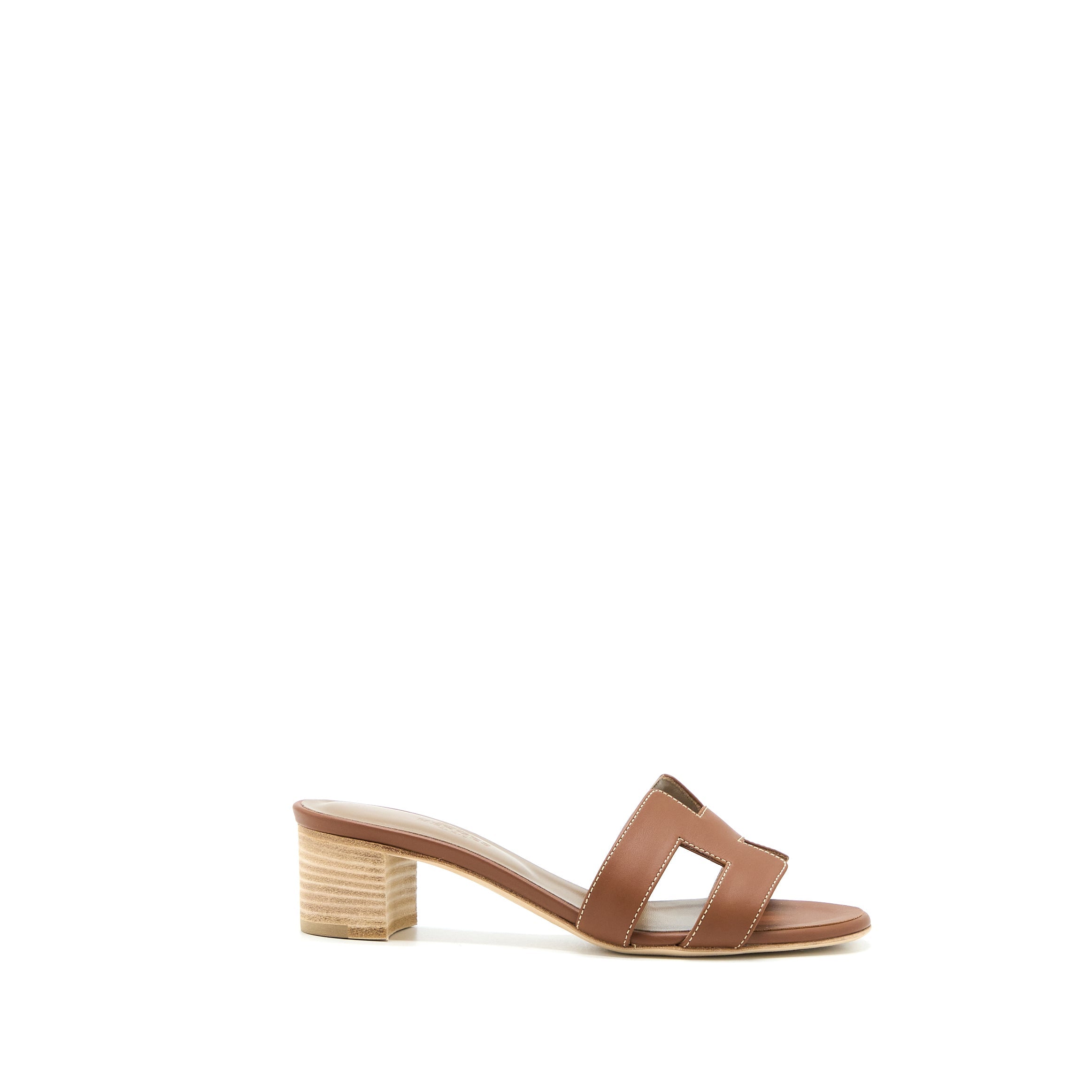 HERMES OASIS SANDALS CALFSKIN GOLD