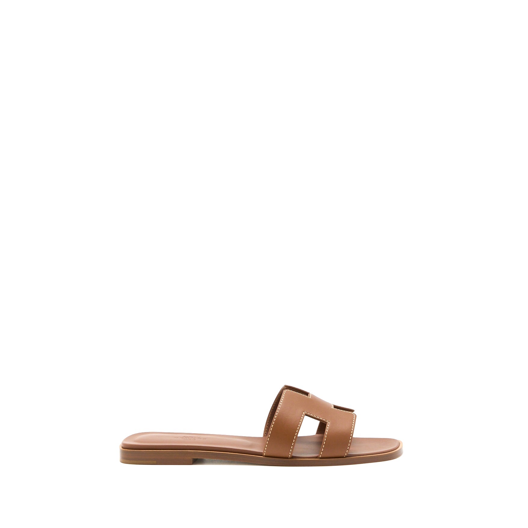 HERMES ORAN SANDAL GOLD
