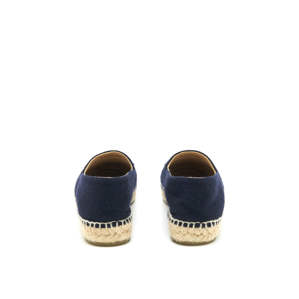 CHANEL ESPADRILLES BLACK/GREY