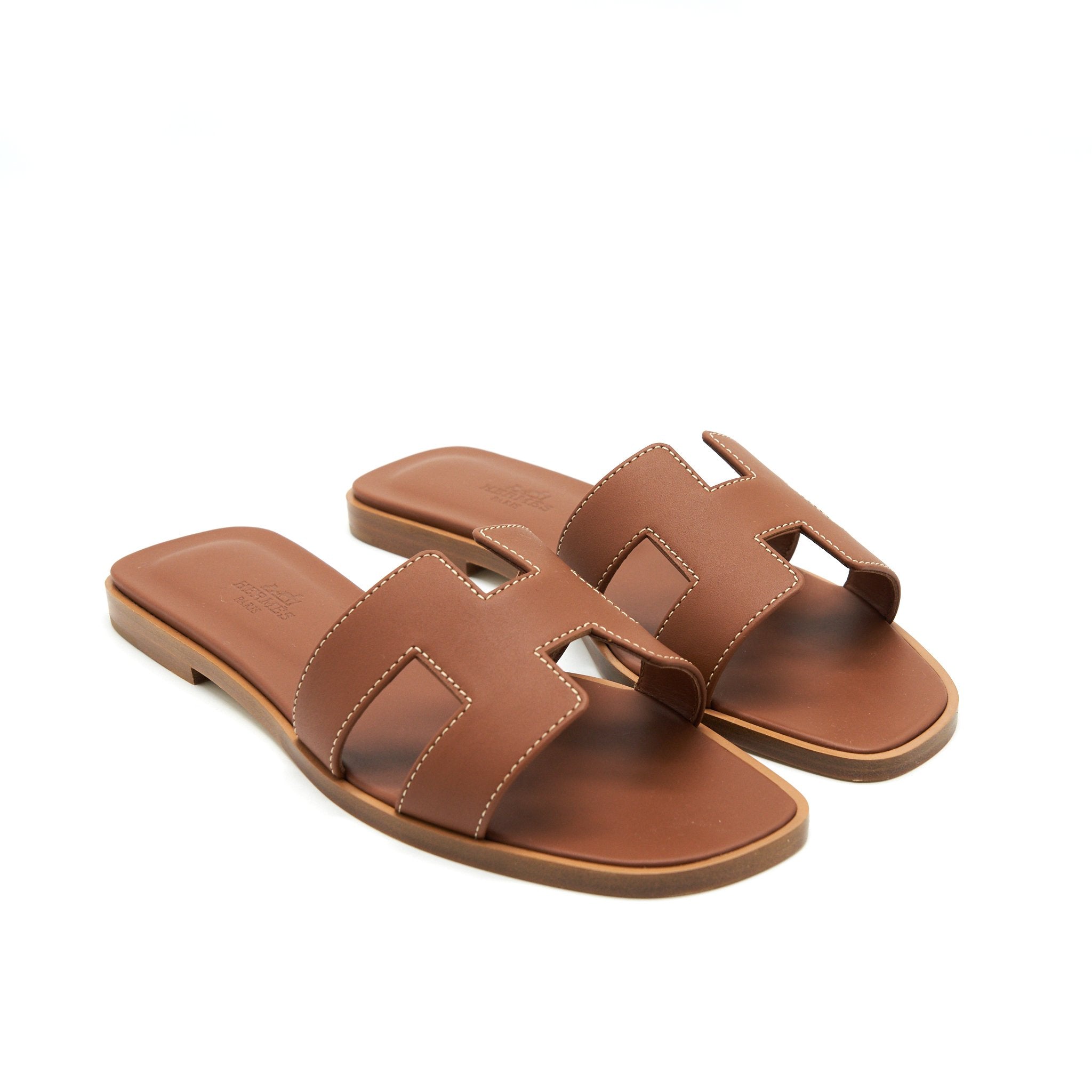 HERMES ORAN SANDAL GOLD NEW VERSION