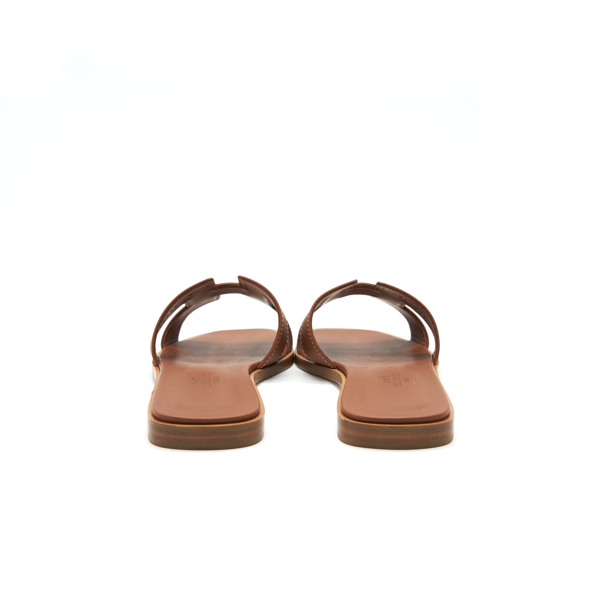 HERMES ORAN SANDAL GOLD