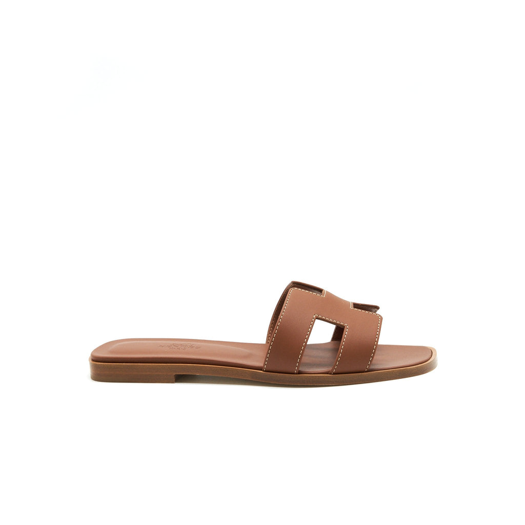 HERMES ORAN SANDAL GOLD
