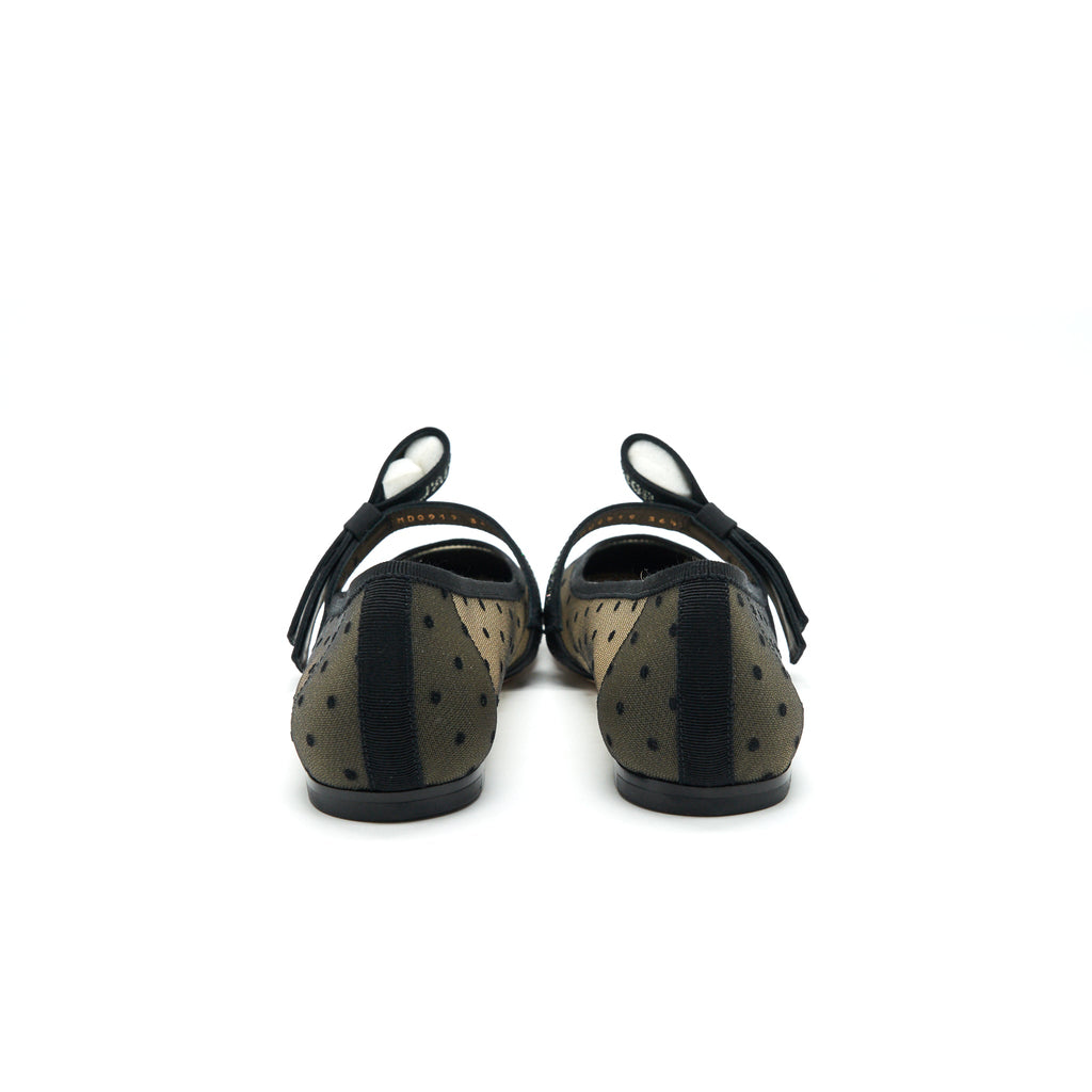CHRISTIAN DIOR MISS J'ADIOR NICELY-D ESPADRILLE FLATS