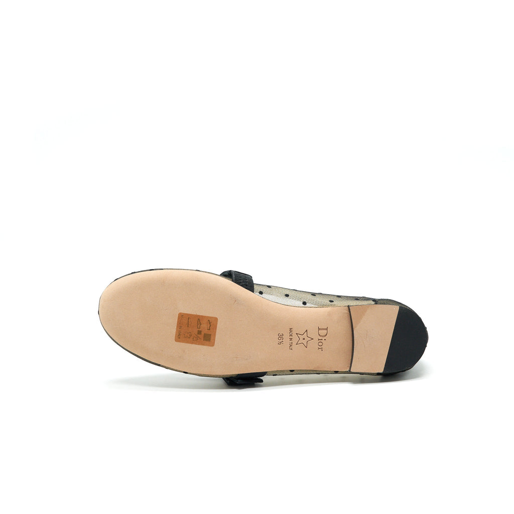 CHRISTIAN DIOR MISS J'ADIOR NICELY-D ESPADRILLE FLATS