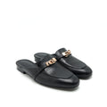 HERMES OZ MULE BLACK RGHW