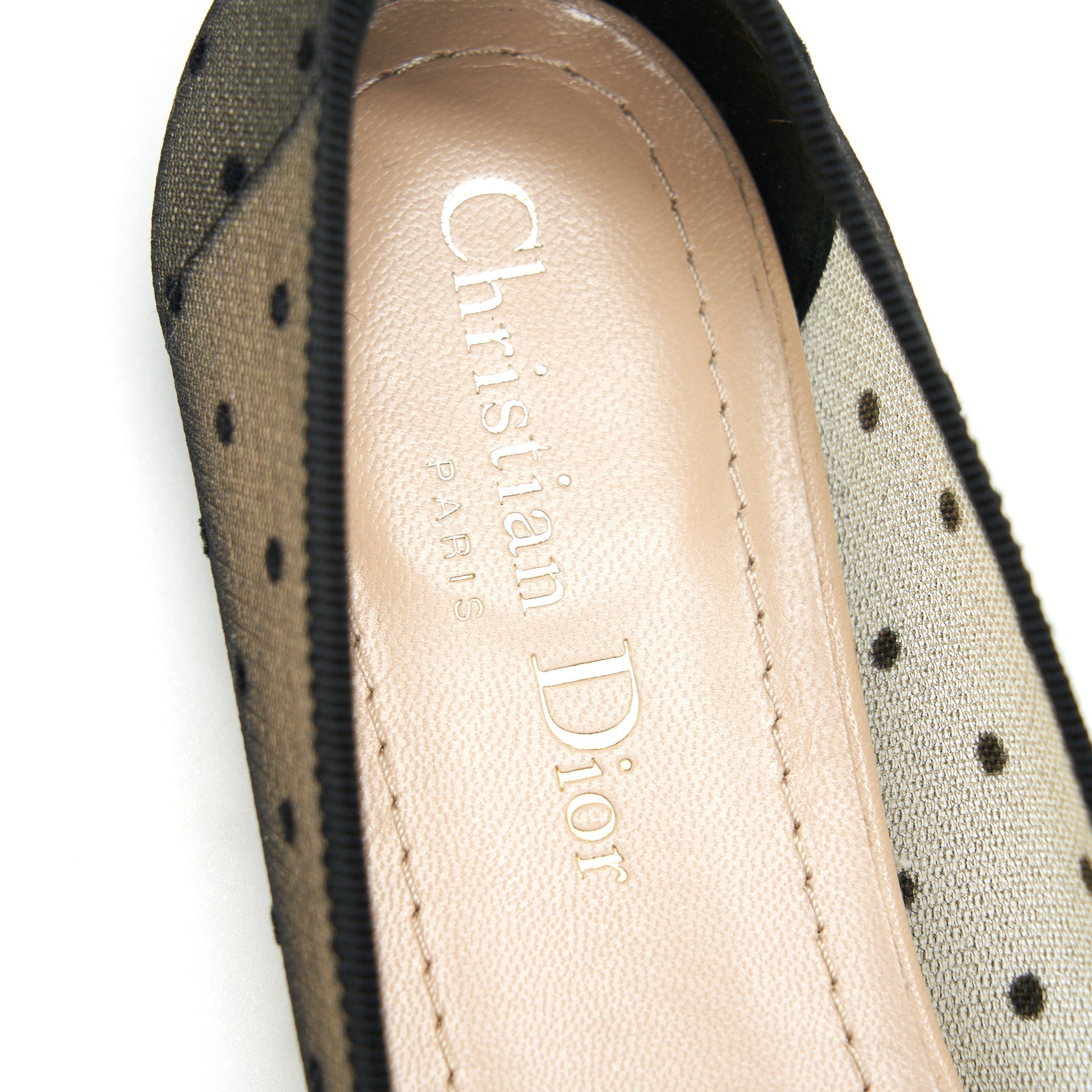 CHRISTIAN DIOR MISS J'ADIOR NICELY-D ESPADRILLE FLATS