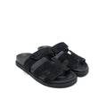 HERMES CHYPRE SANDAL BLACK