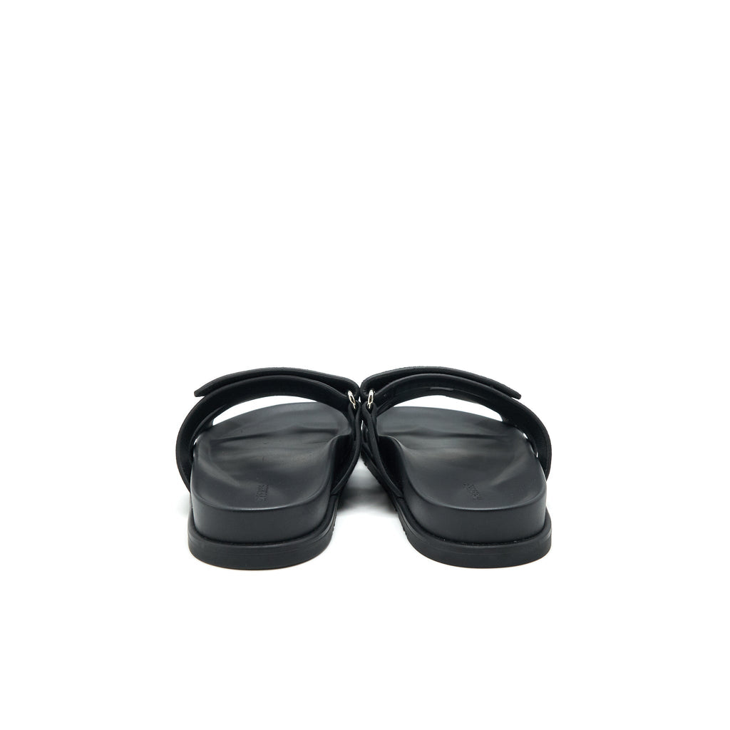 HERMES CHYPRE SANDAL BLACK