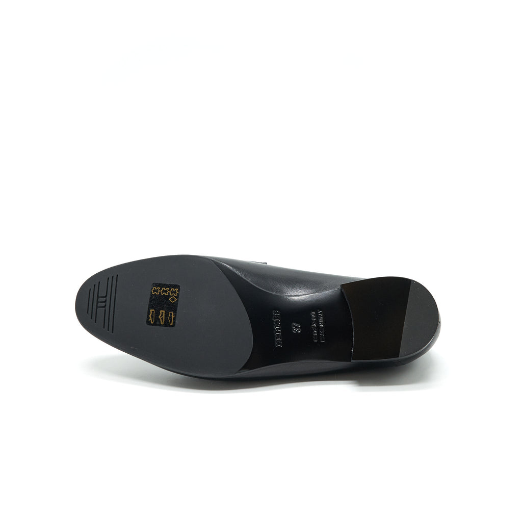 HERMES ROYAL LOAFER BLACK GHW