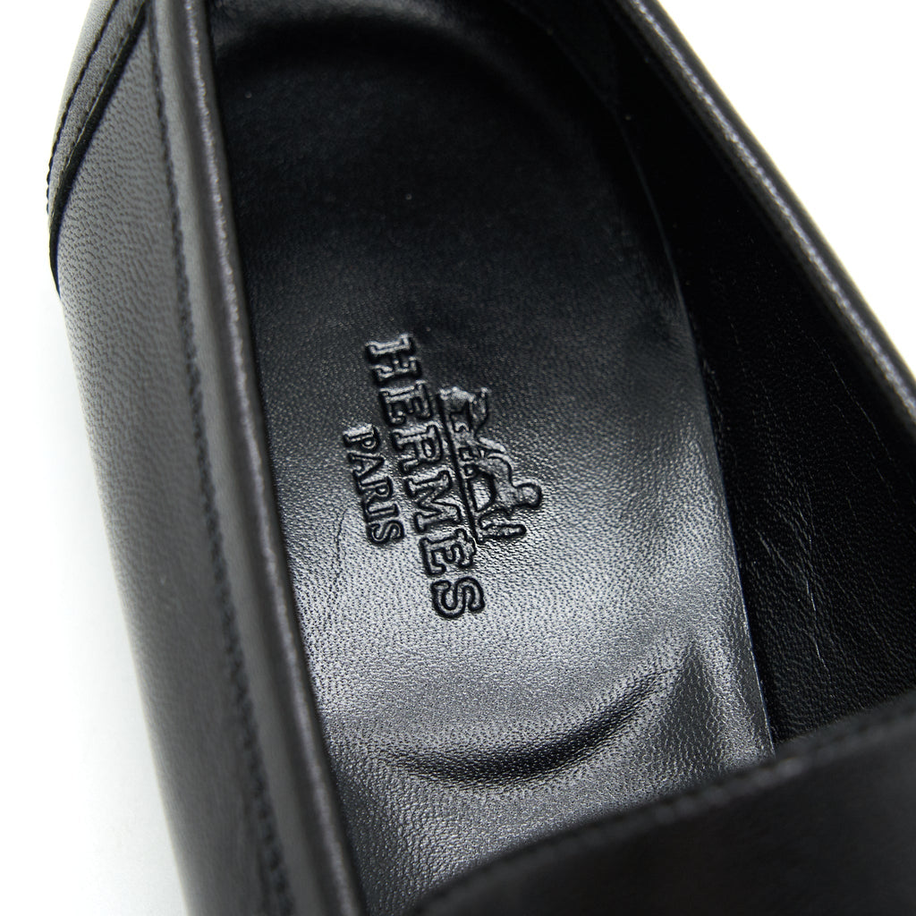 HERMES ROYAL LOAFER BLACK GHW