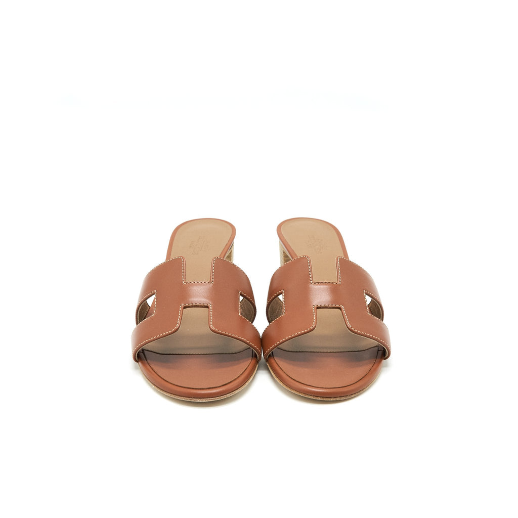 HERMES OASIS SANDAL GOLD