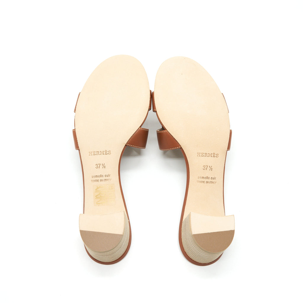 HERMES OASIS SANDAL GOLD