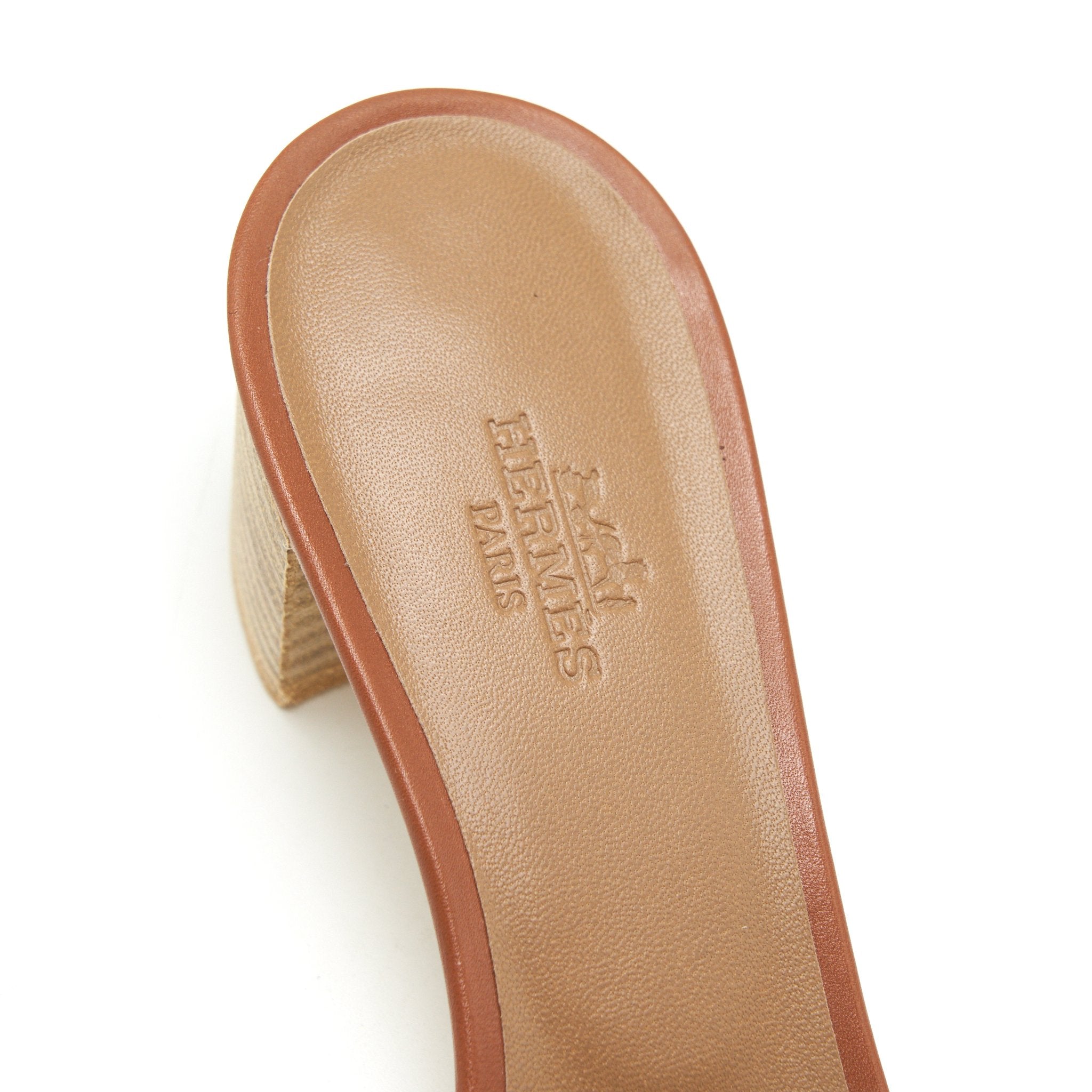 HERMES OASIS SANDAL GOLD