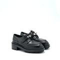 HERMES RICHELIEU DERBY FIRST LOAFER BLACK SHW