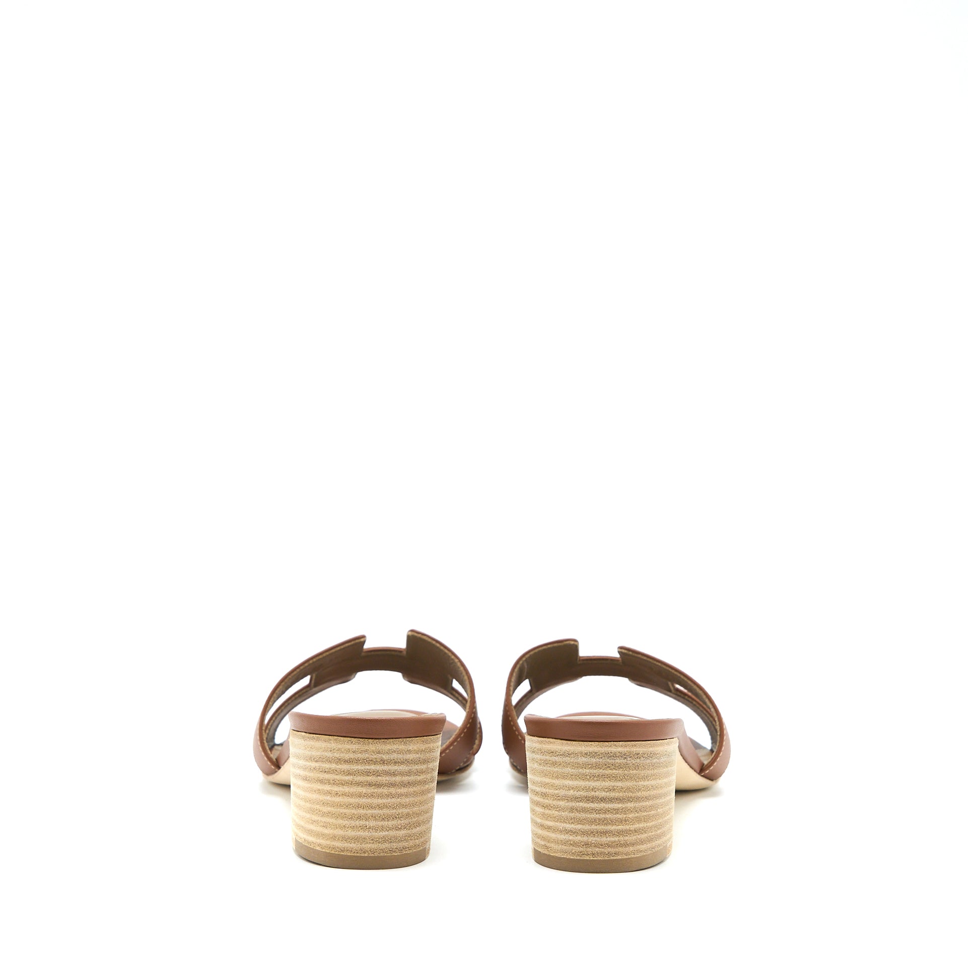 HERMES OASIS SANDAL CALFSKIN GOLD
