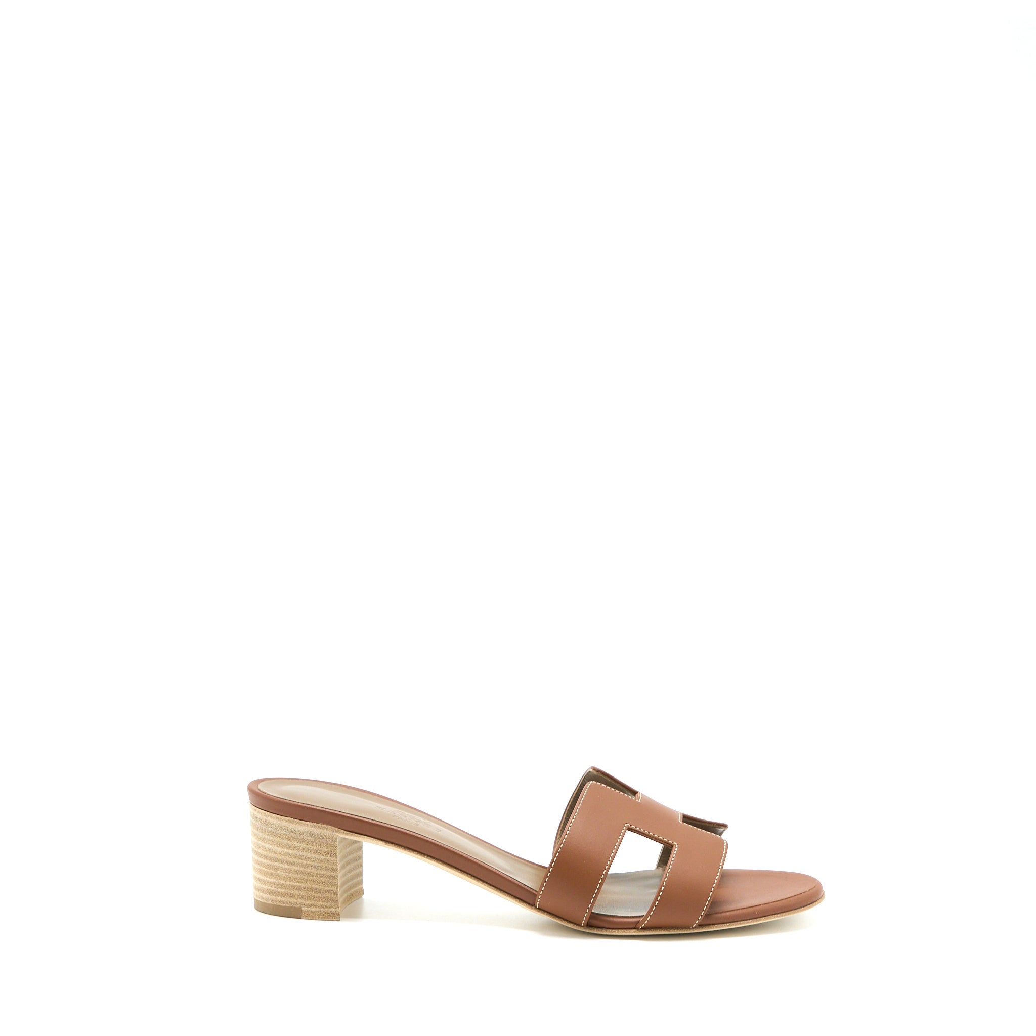 HERMES OASIS SANDAL CALFSKIN GOLD